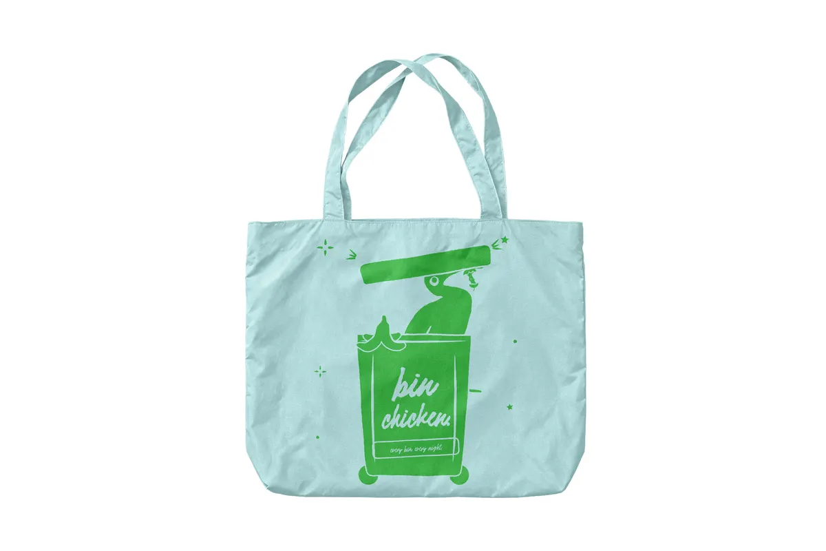 the bin chicken tote
