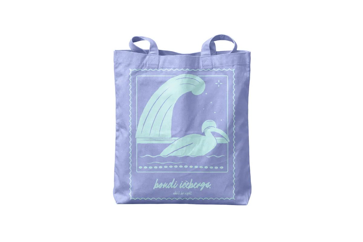 bondi icebergs tote