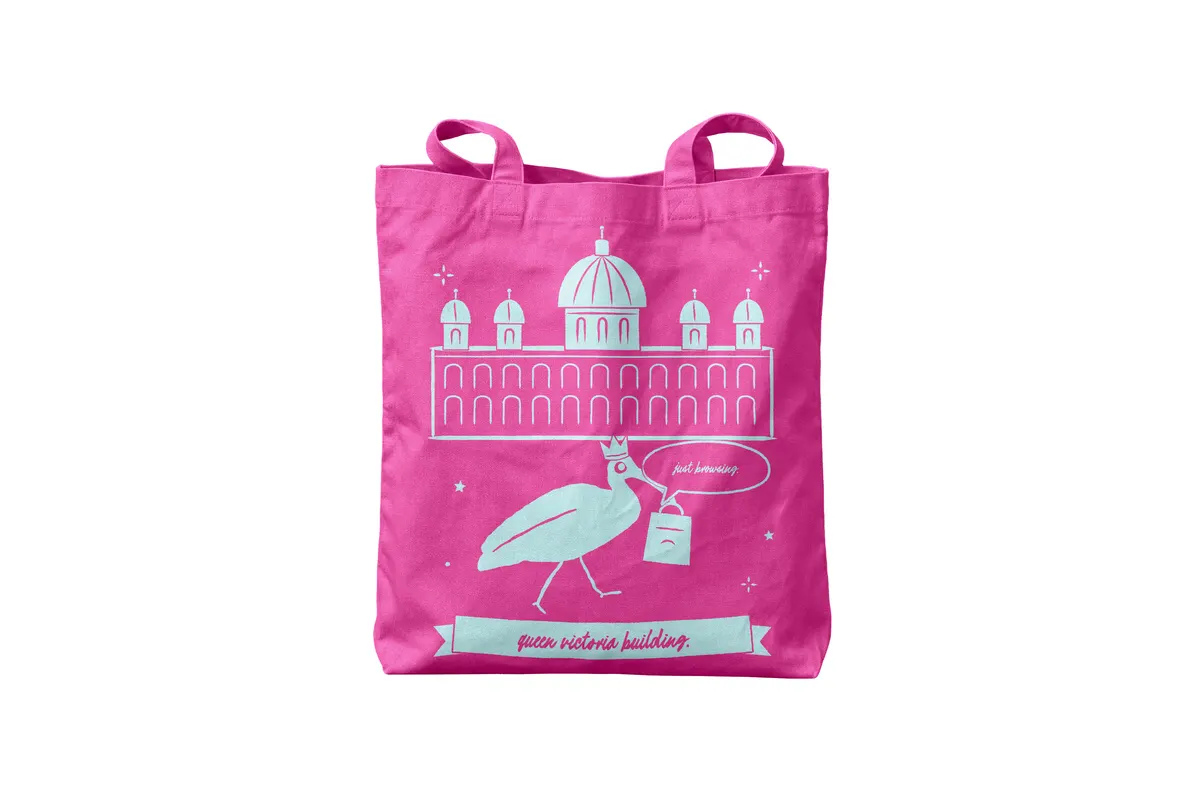 queen victoria building tote