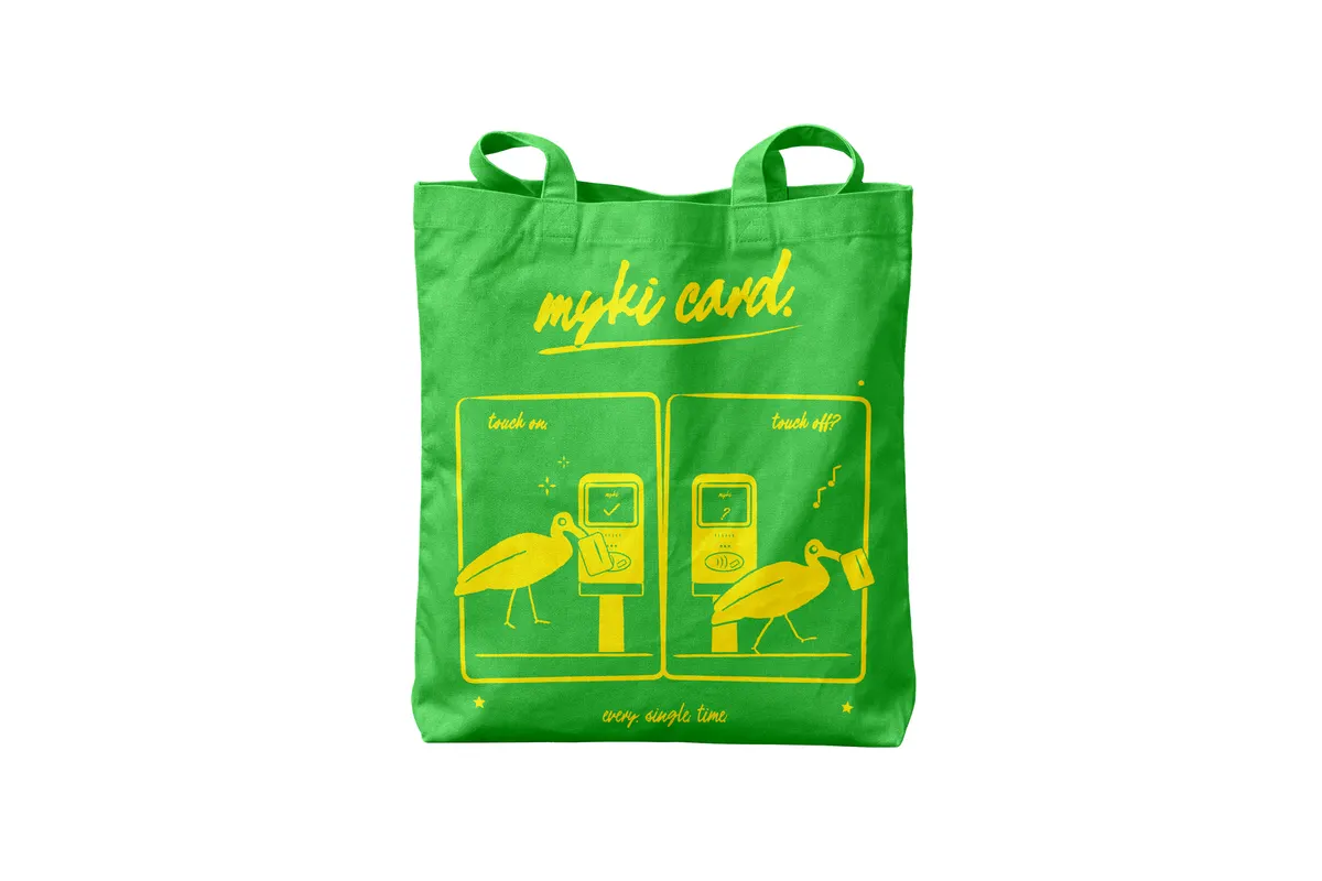 myki card tote