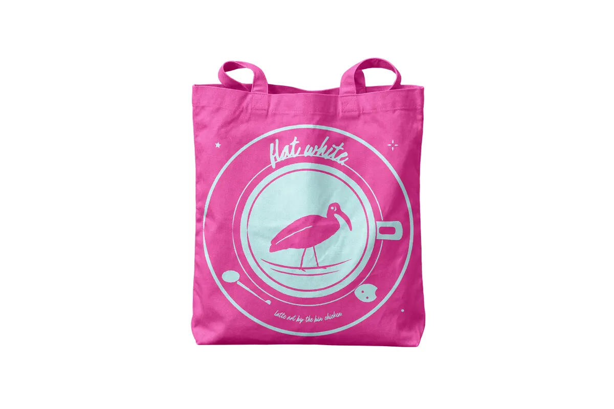 flat white tote