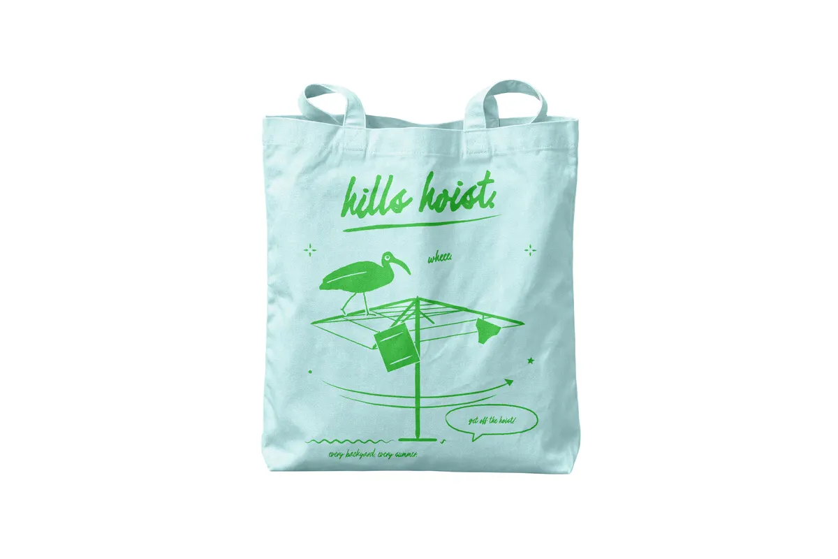 hills hoist tote